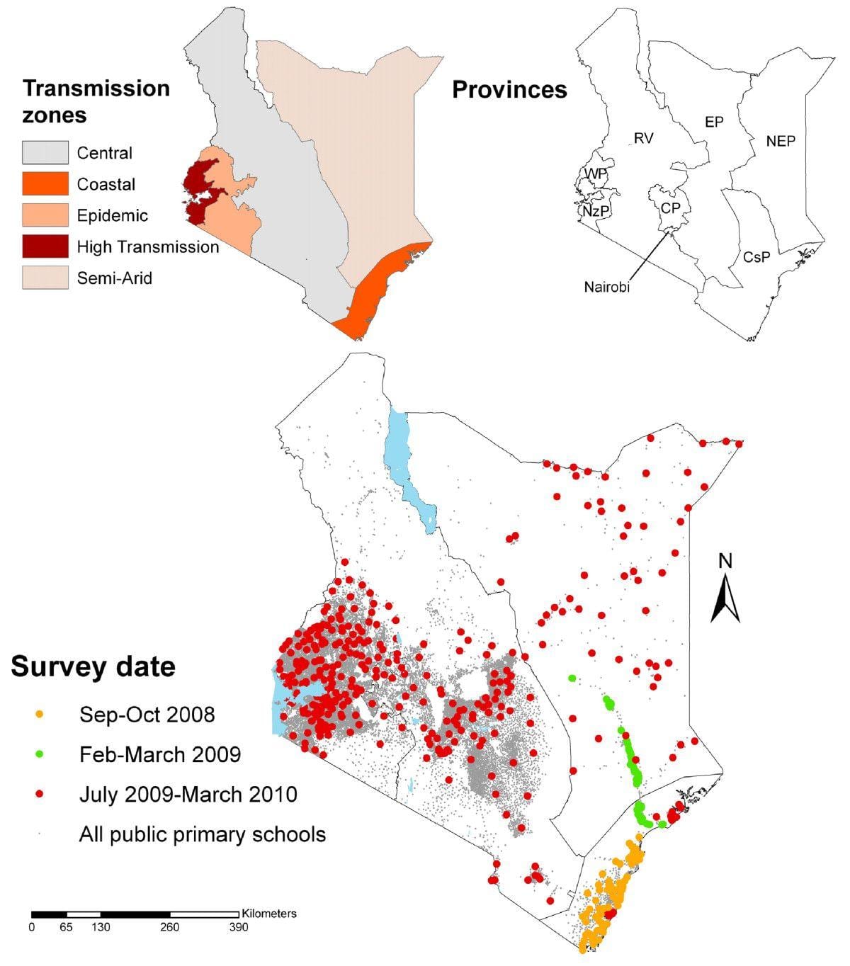 Kenya eskola inkesta eta mapping