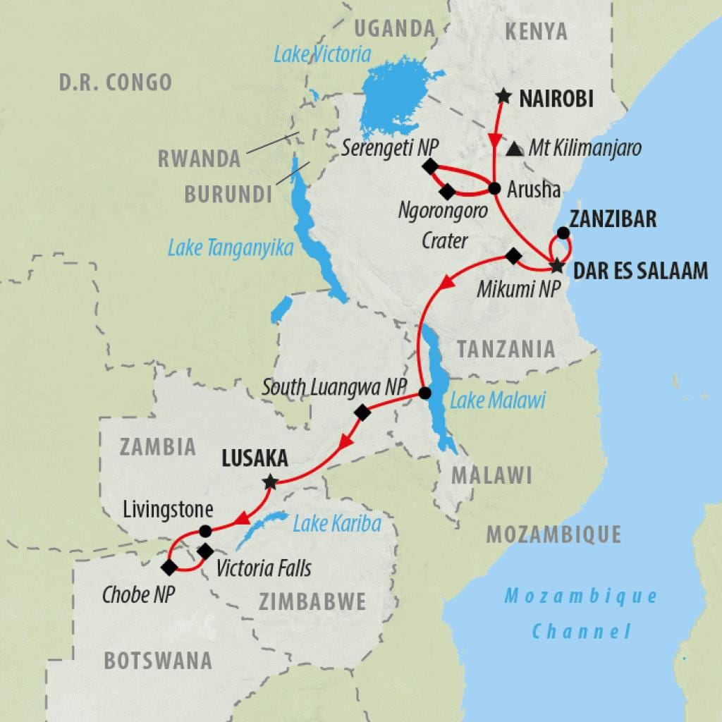 mapa mapa adierazteko Kenya