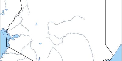 Mapa hutsik mapa Kenya