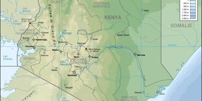 Kenya erliebe mapa