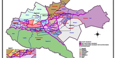 Kenya barruti mugak mapa